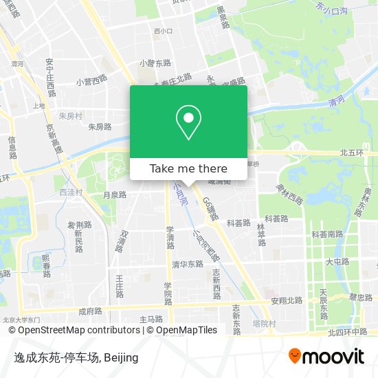 逸成东苑-停车场 map