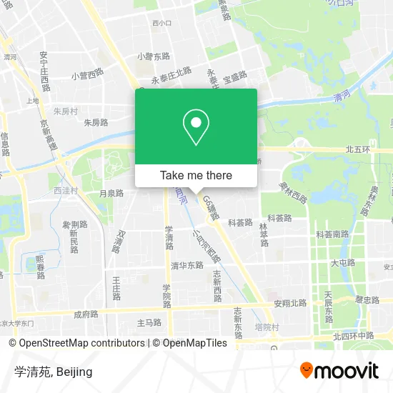 学清苑 map