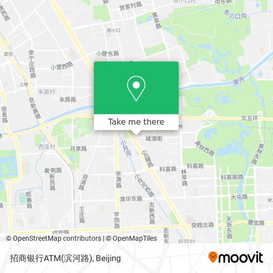 招商银行ATM(滨河路) map