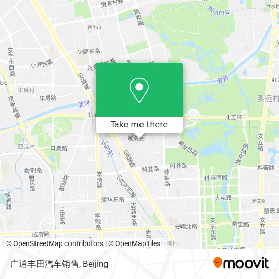 广通丰田汽车销售 map