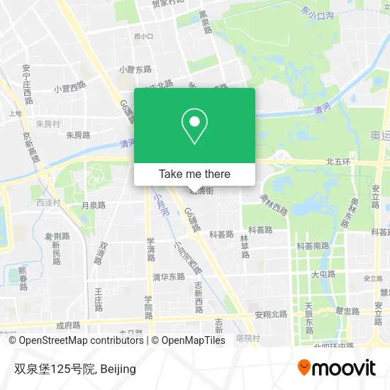 双泉堡125号院 map
