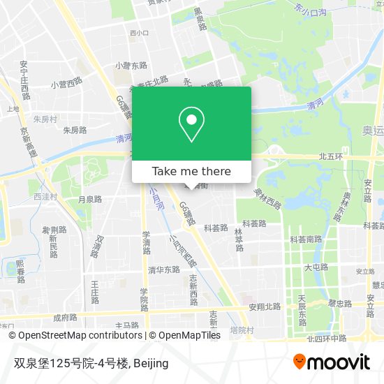 双泉堡125号院-4号楼 map