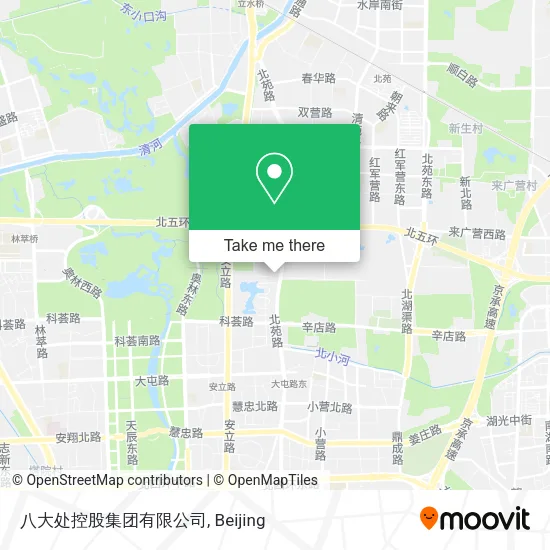 八大处控股集团有限公司 map