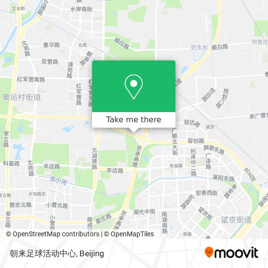 朝来足球活动中心 map
