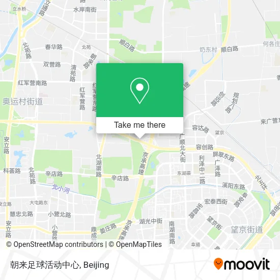 朝来足球活动中心 map
