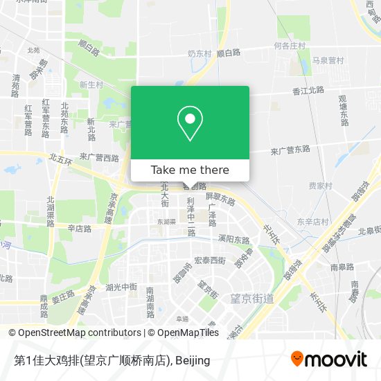 第1佳大鸡排(望京广顺桥南店) map