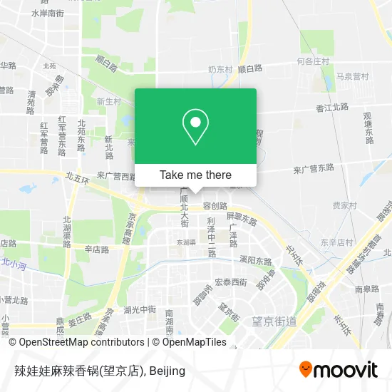 辣娃娃麻辣香锅(望京店) map