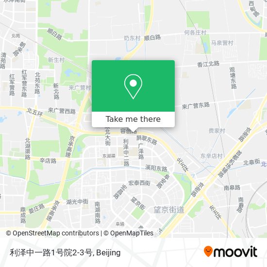 利泽中一路1号院2-3号 map