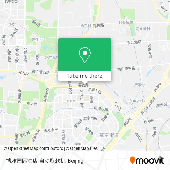 博雅国际酒店-自动取款机 map