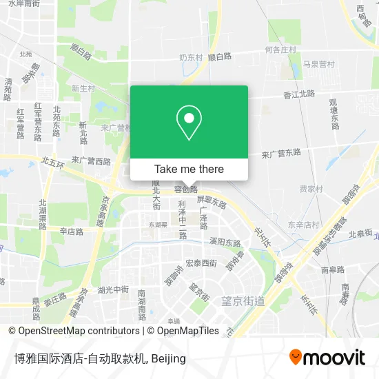 博雅国际酒店-自动取款机 map