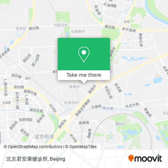北京君安康健诊所 map