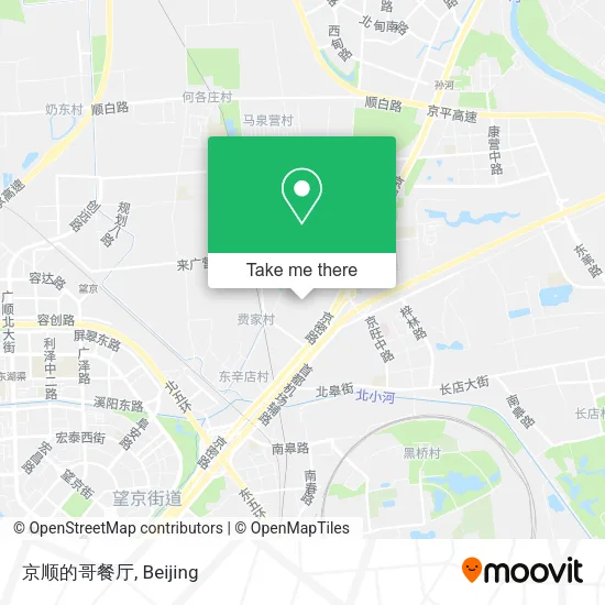 京顺的哥餐厅 map