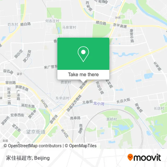 家佳福超市 map