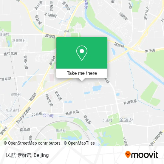 民航博物馆 map