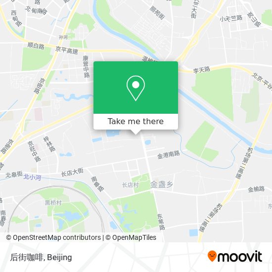 后街咖啡 map