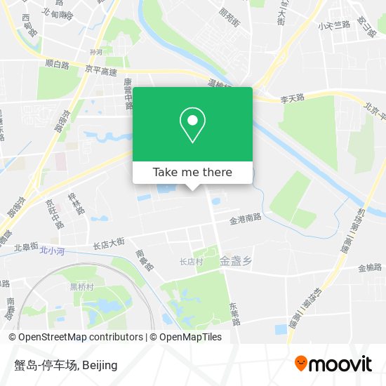 蟹岛-停车场 map