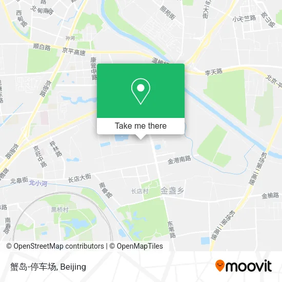 蟹岛-停车场 map