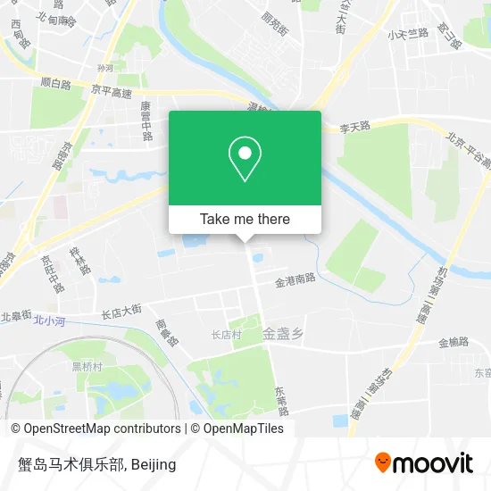 蟹岛马术俱乐部 map