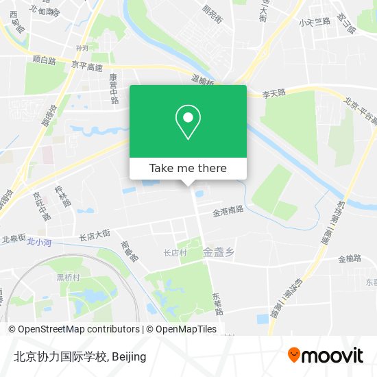 北京协力国际学校 map