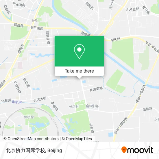 北京协力国际学校 map