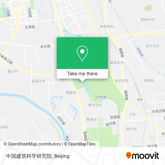 中国建筑科学研究院 map