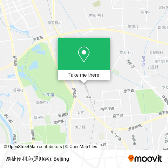 易捷便利店(通顺路) map
