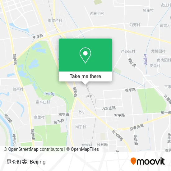 昆仑好客 map