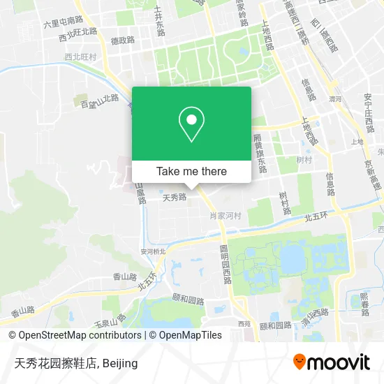 天秀花园擦鞋店 map