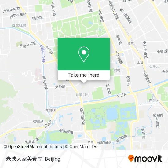 老陕人家美食屋 map