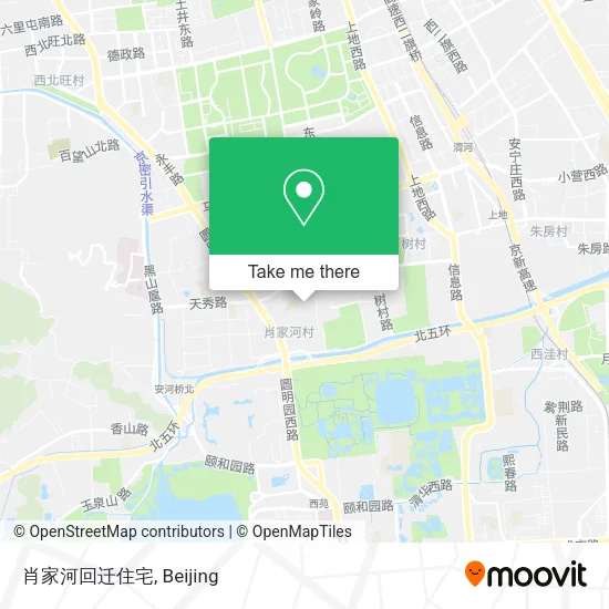 肖家河回迁住宅 map