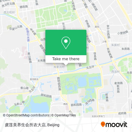 虞莲美养生会所农大店 map