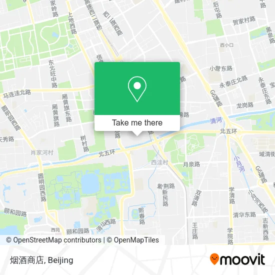 烟酒商店 map