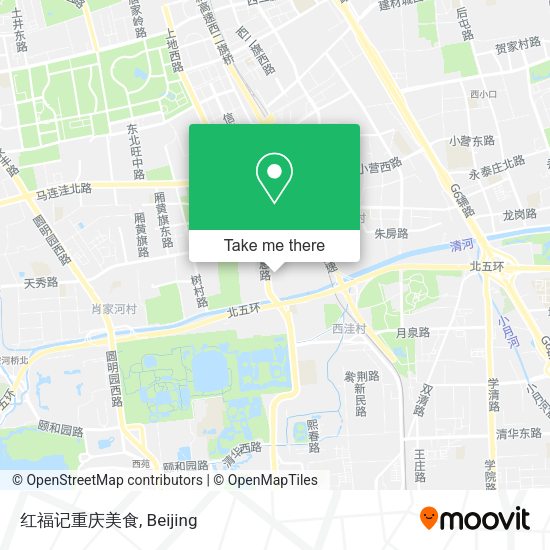 红福记重庆美食 map