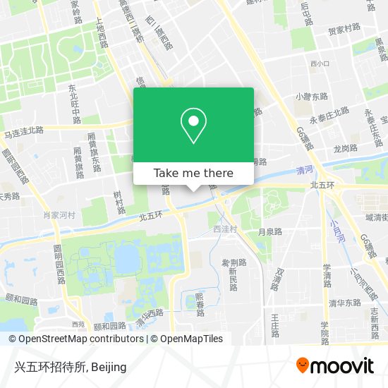 兴五环招待所 map