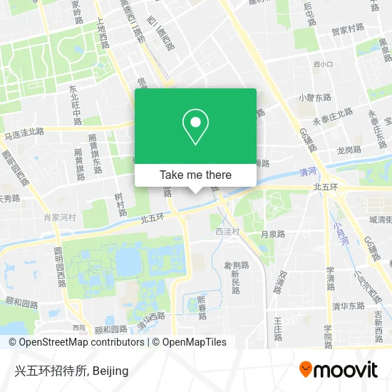 兴五环招待所 map