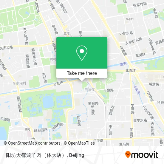 阳坊大都涮羊肉（体大店） map