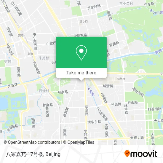 八家嘉苑-17号楼 map