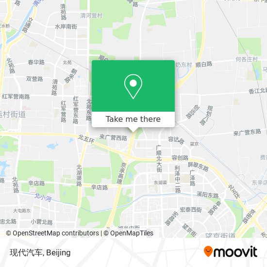 现代汽车 map