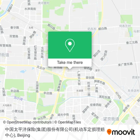 中国太平洋保险(集团)股份有限公司(机动车定损理赔中心) map