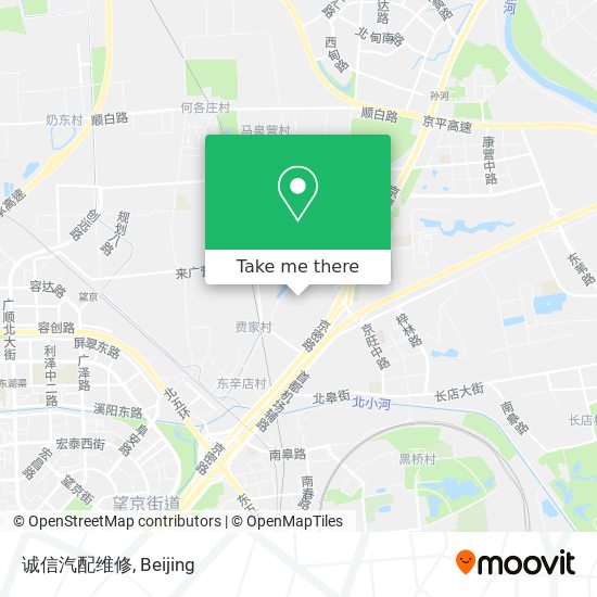 诚信汽配维修 map
