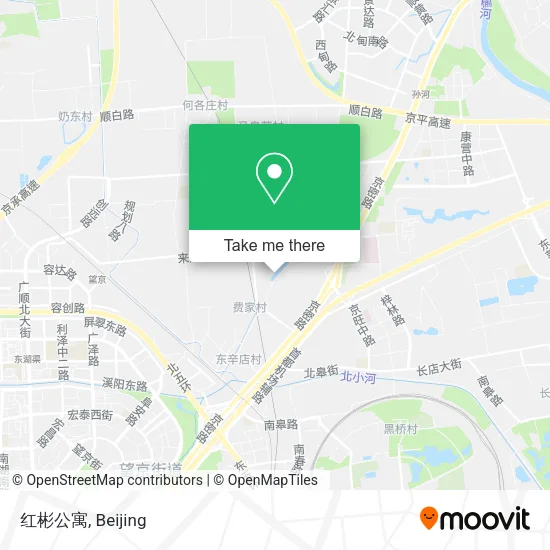 红彬公寓 map