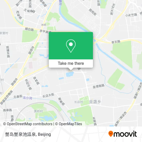 蟹岛蟹泉池温泉 map