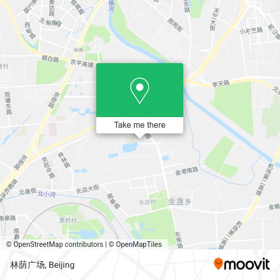 林荫广场 map