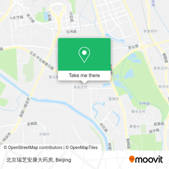 北京瑞芝安康大药房 map