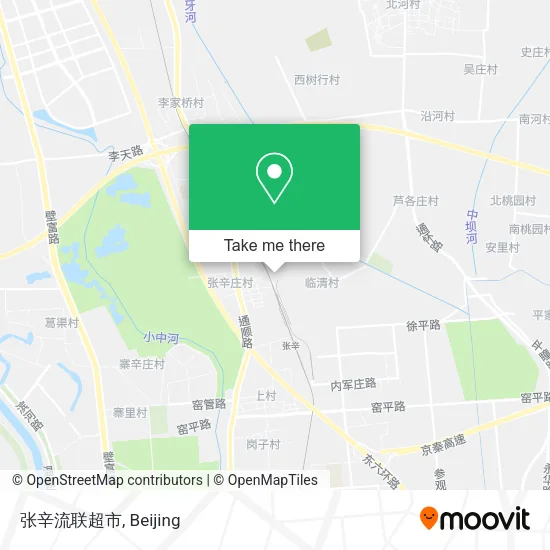张辛流联超市 map
