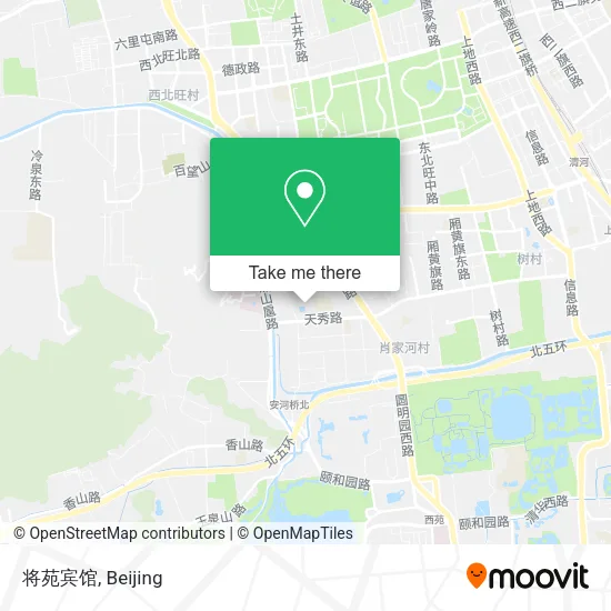 将苑宾馆 map