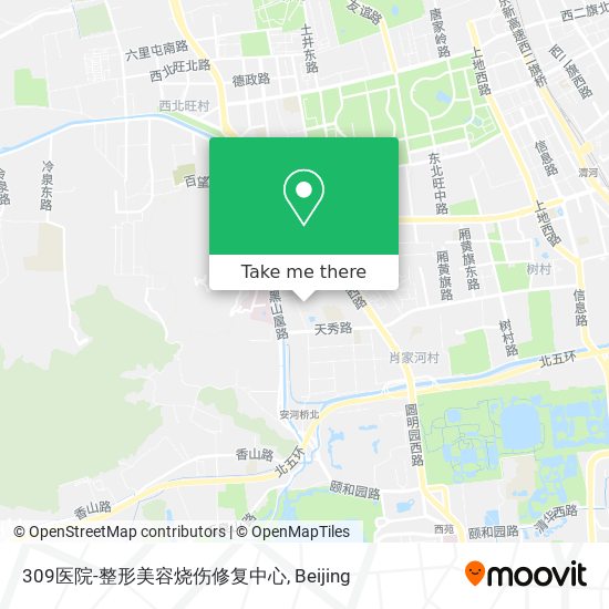 309医院-整形美容烧伤修复中心 map