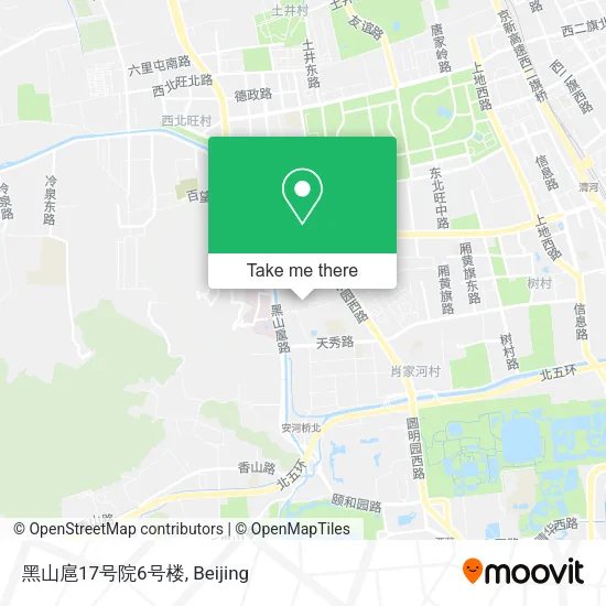 黑山扈17号院6号楼 map