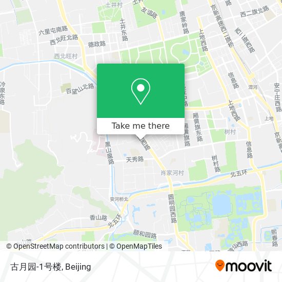 古月园-1号楼 map