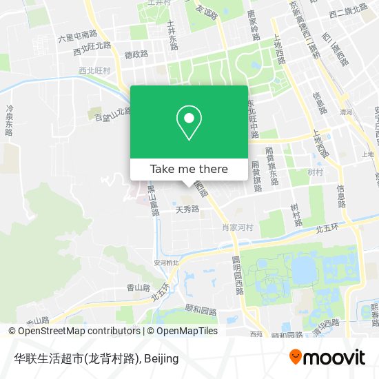 华联生活超市(龙背村路) map